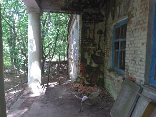 Tschernobyl - Veranda vom Kindergarten
