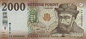 Ungarn - 2000 Forint Geldschein