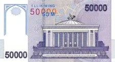 50.000 SUM Usbekistan - 50.000 SUM Schein