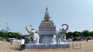 Vientiane - Porzellan Elefanten