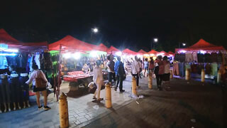 Vientiane - Nachtmarkt