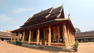 Vientiane - Haupthaus im Wat Si Saket