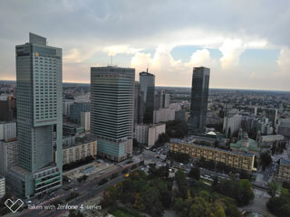 Warschau - Blick auf den Google Tower