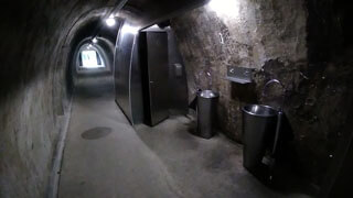 Zagreb - Waschnische im Gric Tunnel